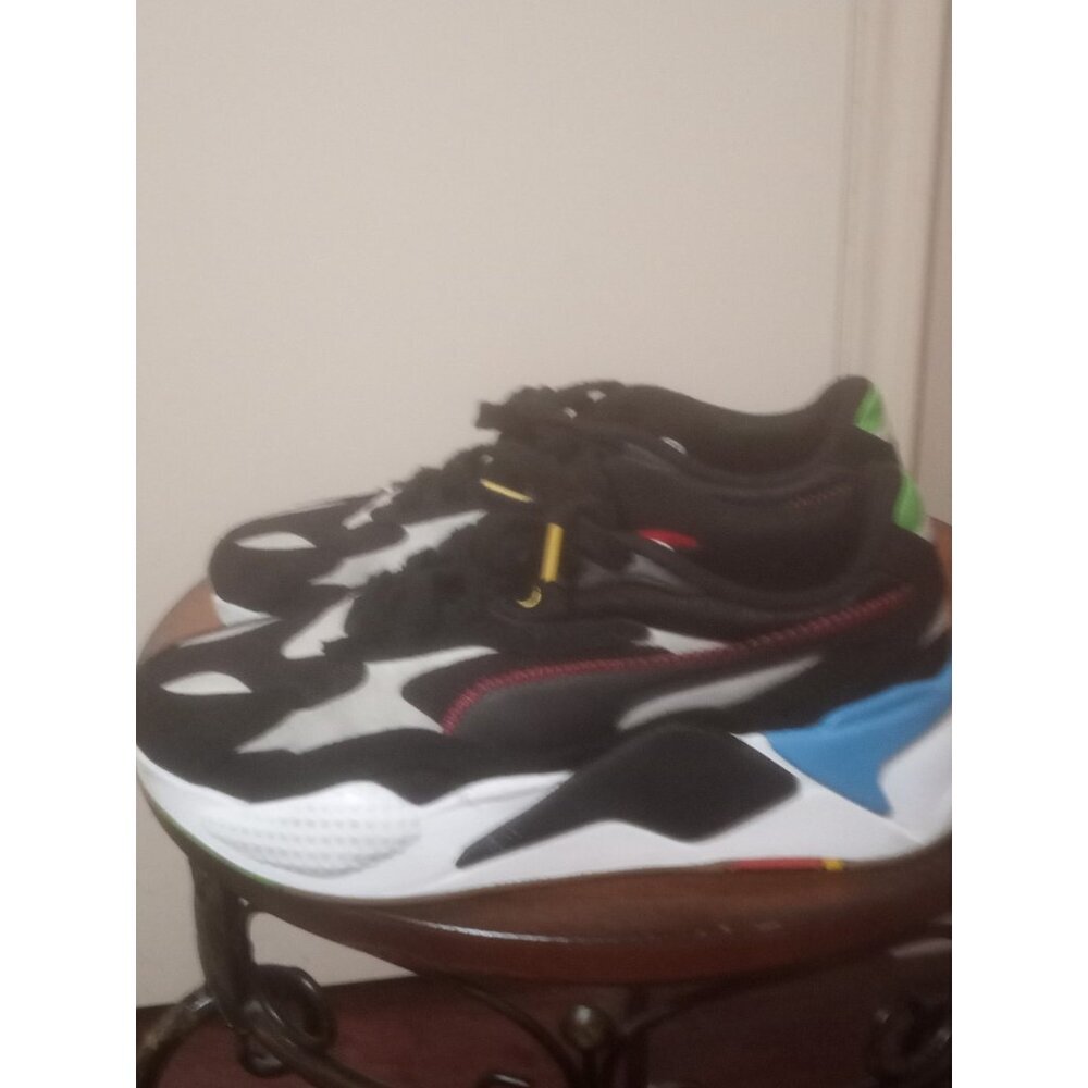 Puma RS-X3 Unity Black Sneakers Shoes Mens US Size 7 373308-02 Lace Up - Picture 9 of 12